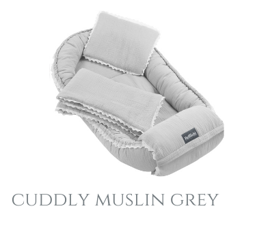 Kolekcja Cuddly muslin grey